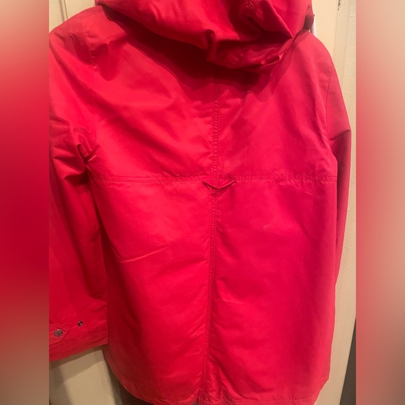 Eileen Fisher Vibrant Red Utility Jacket - Picture 2 of 10